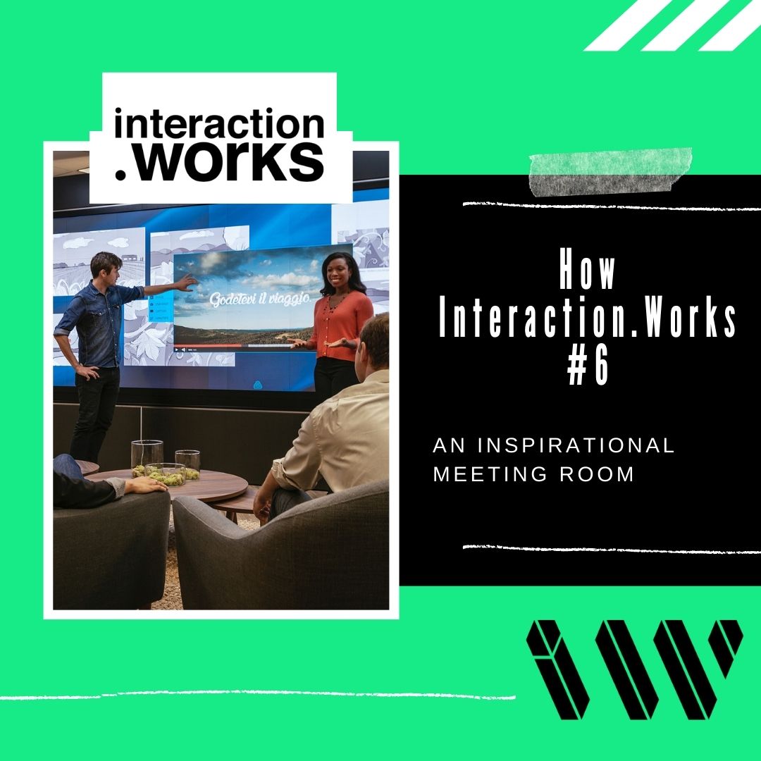 How Interaction.Works #6: An Inspirational Meeting Room.
To find out more, visit Interaction.Works

#interactionworks #whitecity #londonoffice #collaborativeworking #flexiblieofficespace