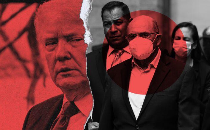 vijesti_tv's tweet image. Donald Trump i Allen Weisselberg (Getty)
Tužitelji su u četvrtak optužili Trumpovu organizaciju i njenog glavnog finansijskog službenika za sistematsko i ilegalno utajivanje poreza godinama, uglavnom ne prijavljivanjem naknade.  # # # # # # # #

vijesti.tv/trump-organiza…