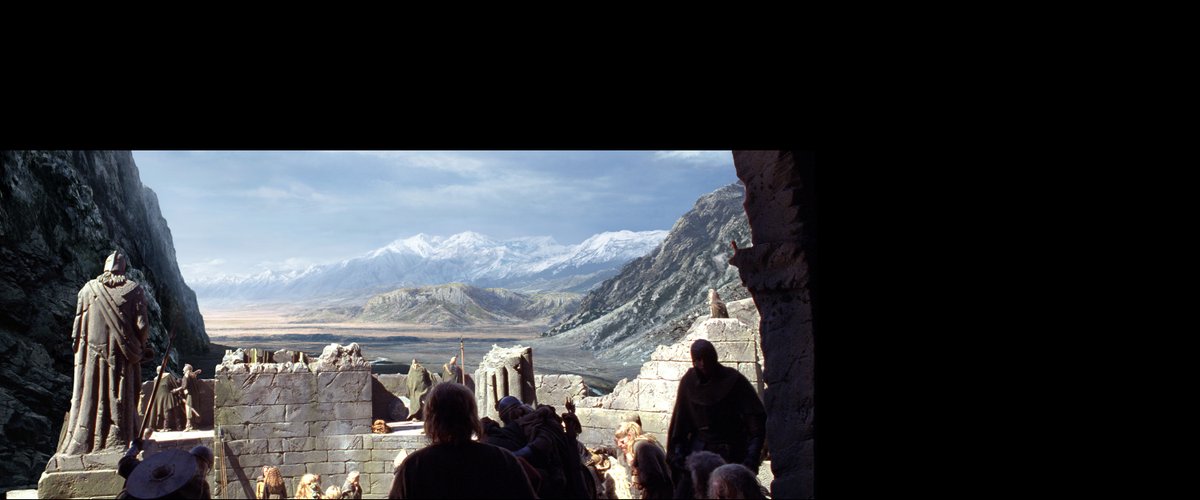 LOTR Archive #3

View from Helms Deep

1. The matte painting
2. A basic bash comp of the live action plate over the painting. You notice the MP is larger to accommodate a moving camera.

#LOTR #HelmsDeep #mattepainting #VFX #20years