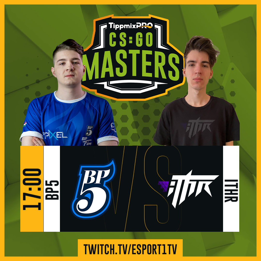 csgomasters_hu's tweet photo. Ezek lesznek a mai mérkőzések. @BudapestFive @esport_bee @iPonTHR #linkdown
Szurkolj velünk!
🟡péntek 16:00 (meccs kezdete 17:00)
🟢https://t.co/M8vnpvMYyl
#TippmixPro #TMP #CSGO #maradjonjáték #felelősjáték #tudatosjáték
@Sz_Zrt @HUNESZ @esport1gg https://t.co/Hreeti1DoS