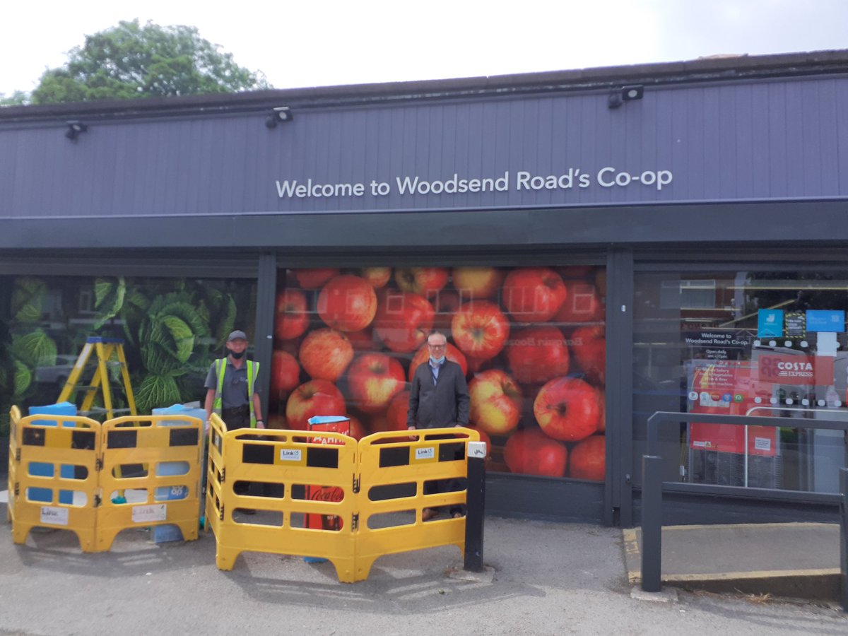 Great to catch up with Link Contractings TECH IN A VAN, doing a great job of making our stores look great for the community 👍