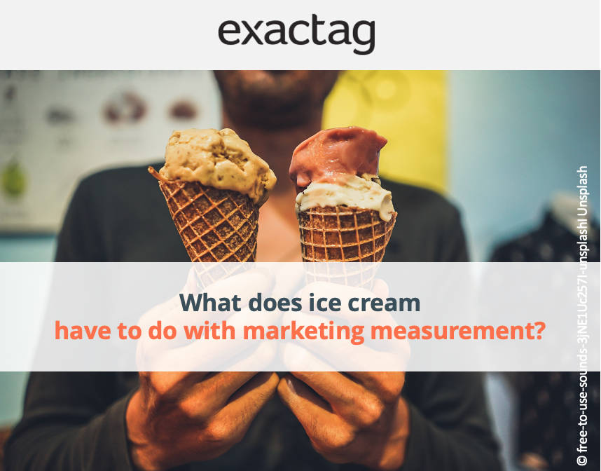 exactag's tweet photo. What ice cream has to do with marketing measurement? It's simple - when the sun shines, ice cream becomes a no-brainer. More insights in our blog post: 
English: https://t.co/uuz05aaTAP
German: https://t.co/JYgaeF6Uta https://t.co/uFeH4iftgK