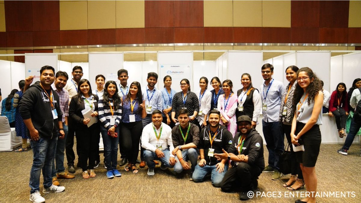 Page3_Ents's tweet photo. The Trailblazer Community helps everyone thrive in the Salesforce economy. They welcome all, and they love to succeed together.
#corporateEvents #salesforce #conference #page3entertainments #eventsofindia #Events #eventmanagement #eventlife #corporate #trailhead https://t.co/7jHY2c9wCm