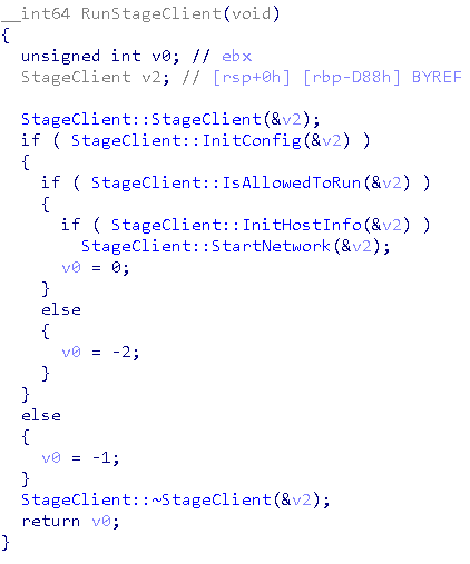 ESETresearch's tweet photo. #ESETresearch discovered inconspicuous Linux samples written in C++ which serve as configurable modular backdoors. They are referred to as StageClient throughout the code @HrckaVladislav 1/8 https://t.co/0xhPbhHpqE