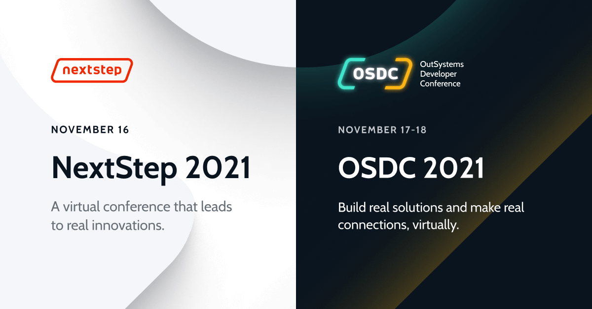 agentbaseAG's tweet photo. Die #Applikationen von morgen mรผssen schnell, sicher und zukunftsorientiert entwickelt werden. Unter diesem Motto stehen auch 2021 die NextStep und die OutSystems Developer Conference (OSDC). #nextstep #nxtstep #lowcode #developer #OSDC https://t.co/taPTBok8fp