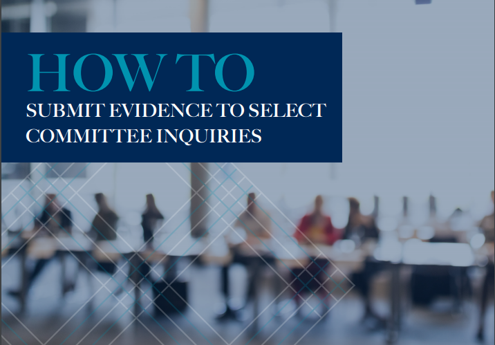Curious about submitting #evidence to #SelectCommittee inquiries? Check out our guide containing an overview of how Committees work and guidance on how to write and format your evidence!
Find out more 👉 buff.ly/3gxc5es
(Access reserved to <a href="/UniofExeter/">University of Exeter</a> students &amp; staff)