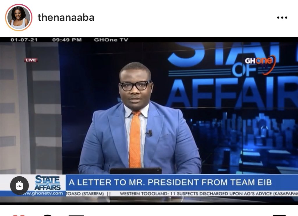 ComedianWaris's tweet photo. The media is supposed to be the mouthpiece of the people, help the voiceless to be heard when in hard times. @GHOneTV  is the best station in GHANA.. they wrote a letter to the president on behalf of the people, God bless you @thenanaaba and all the team behind this ❤️🙏🏻 https://t.co/Yfqrm866kd