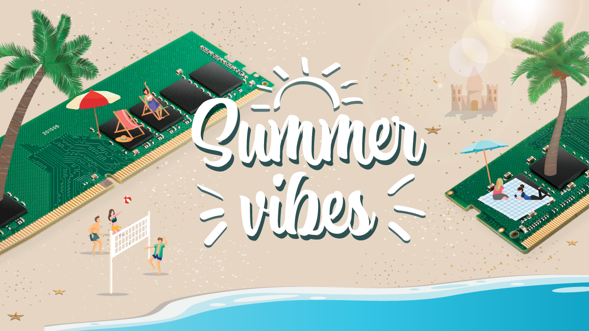 Transcend_DE's tweet photo. #Summervibes! Auch bei uns ist der #Sommer jetzt angekommen. #Transcend wünscht viel Spaß beim #Eis essen und baden! https://t.co/LOAVAcAmoV