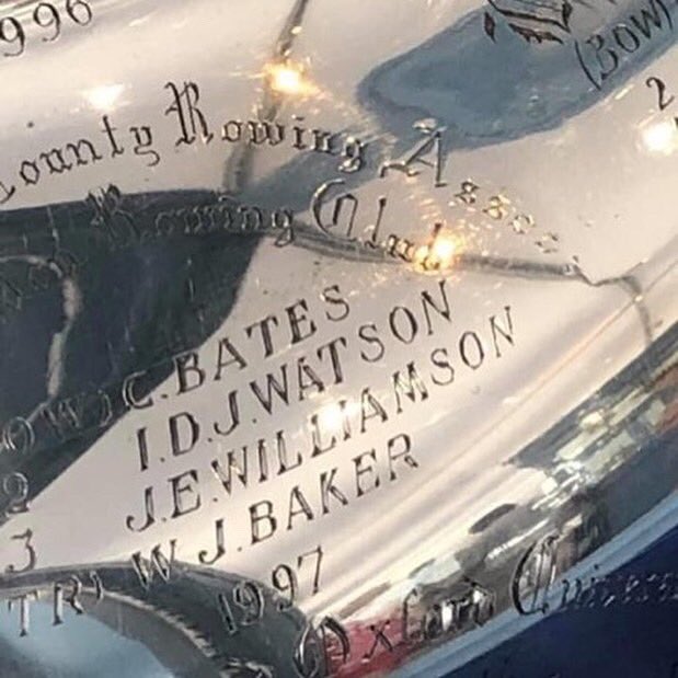 jontyw22's tweet photo. So 25 years ago today we did our first race @HenleyRegatta in the #stewards - list stroke to the birth of his son, gained a sub.. and it still all worked out 😁😎💪#henleyroyalregatta #25thanniversary #stillrowing https://t.co/suXpunjDsD