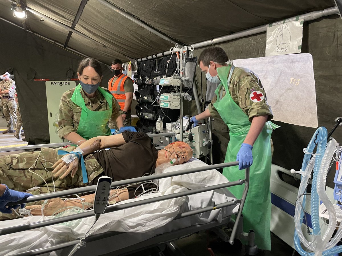 UPDATE: RAF Hospital Staging Unit reached a high level of assurance. A huge thank you to everyone who helped make this happen. @RAFBrizeNorton @DMS_MilMed @pm_raf_ns @mikep200166