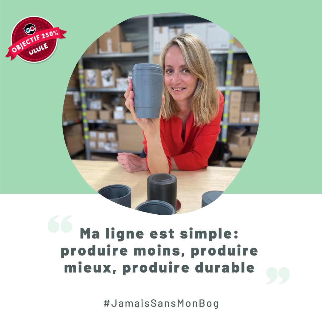 Et si on consommait mieux (moins ?) et durable ? 🌱💚

Colibris du quotidien, allions nos forces pour éteindre le feu ! Ensemble, changeons le monde un Bog après l’autre >>> fr.ulule.com/le-bog/ 

#JamaisSansMonBog #LeBog #industrieFR #madeinfrance #sustainable