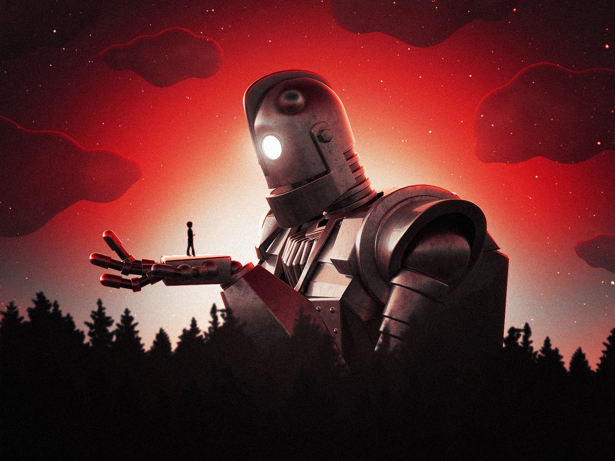 polymystic's tweet photo. The Iron Giant ✨

Based on the beautiful illustration by Pequeño Capitan

#c4d #illustration #redshift #irongiant #photoshop #cinema4d https://t.co/PJ2N2MV16u