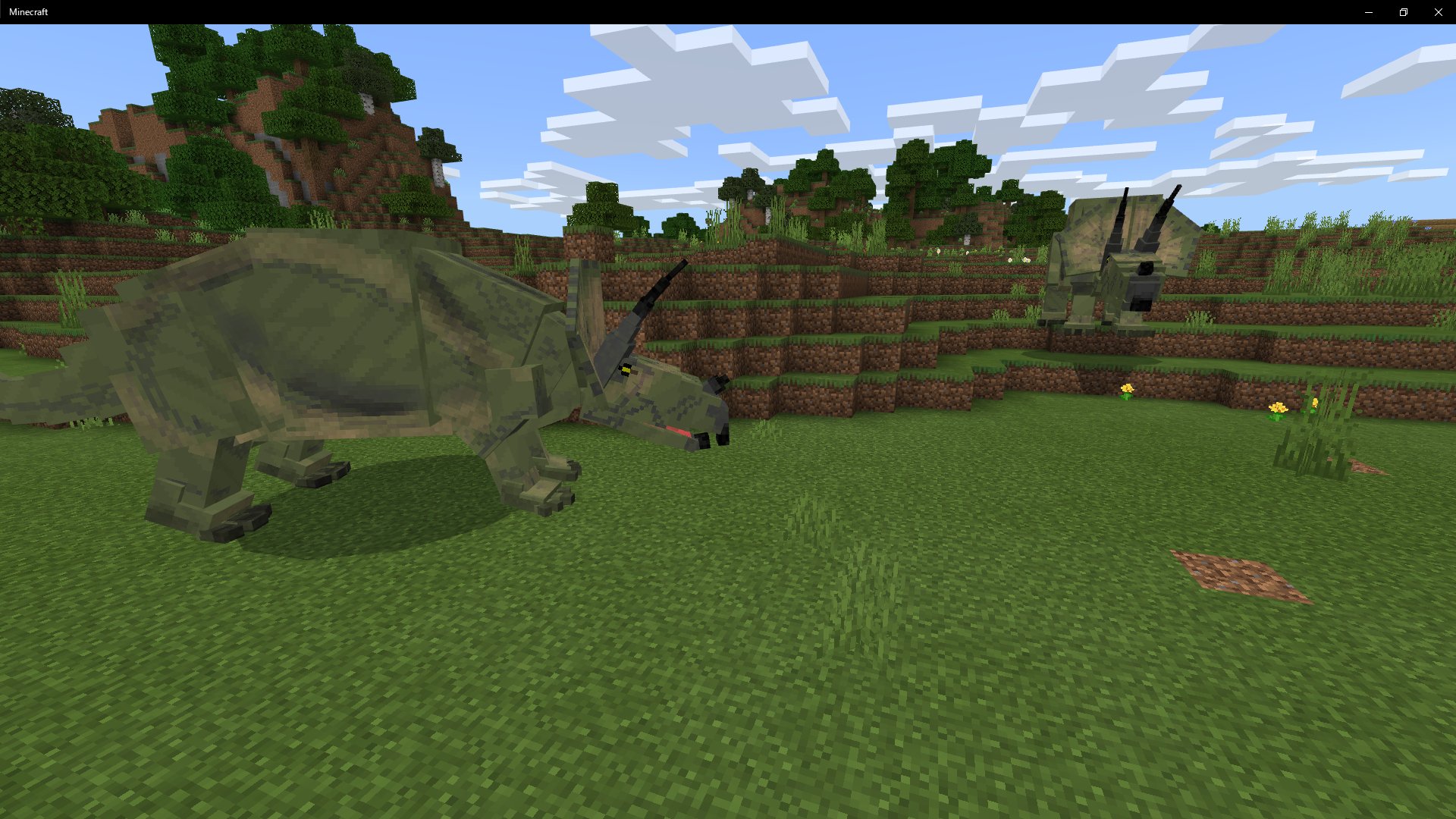 タツナミ シュウイチ また地球 マイクラ 上に復活させてはいけない巨大生物を蘇らせてしまったぜ Minecraft マインクラフト マイクラ 恐竜 T Co Jczztmkgkm Twitter