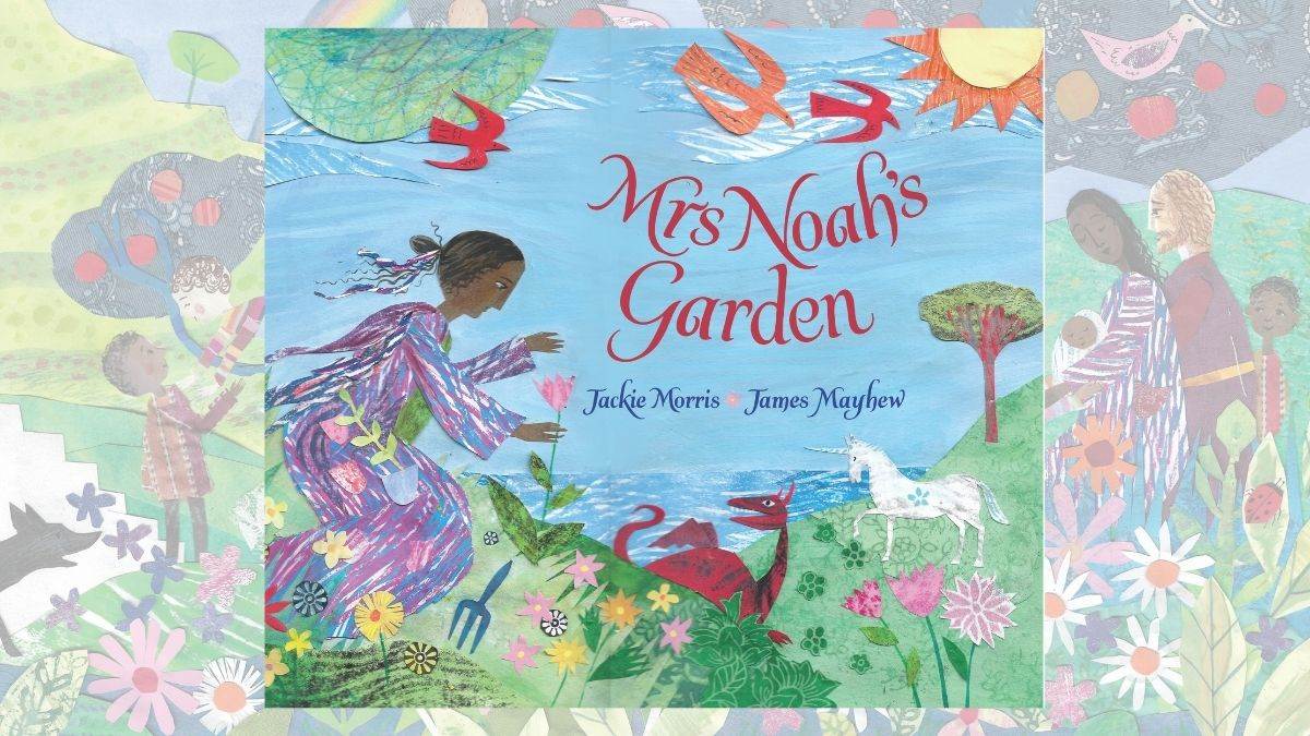 The front cover of Mrs Noah's Garden