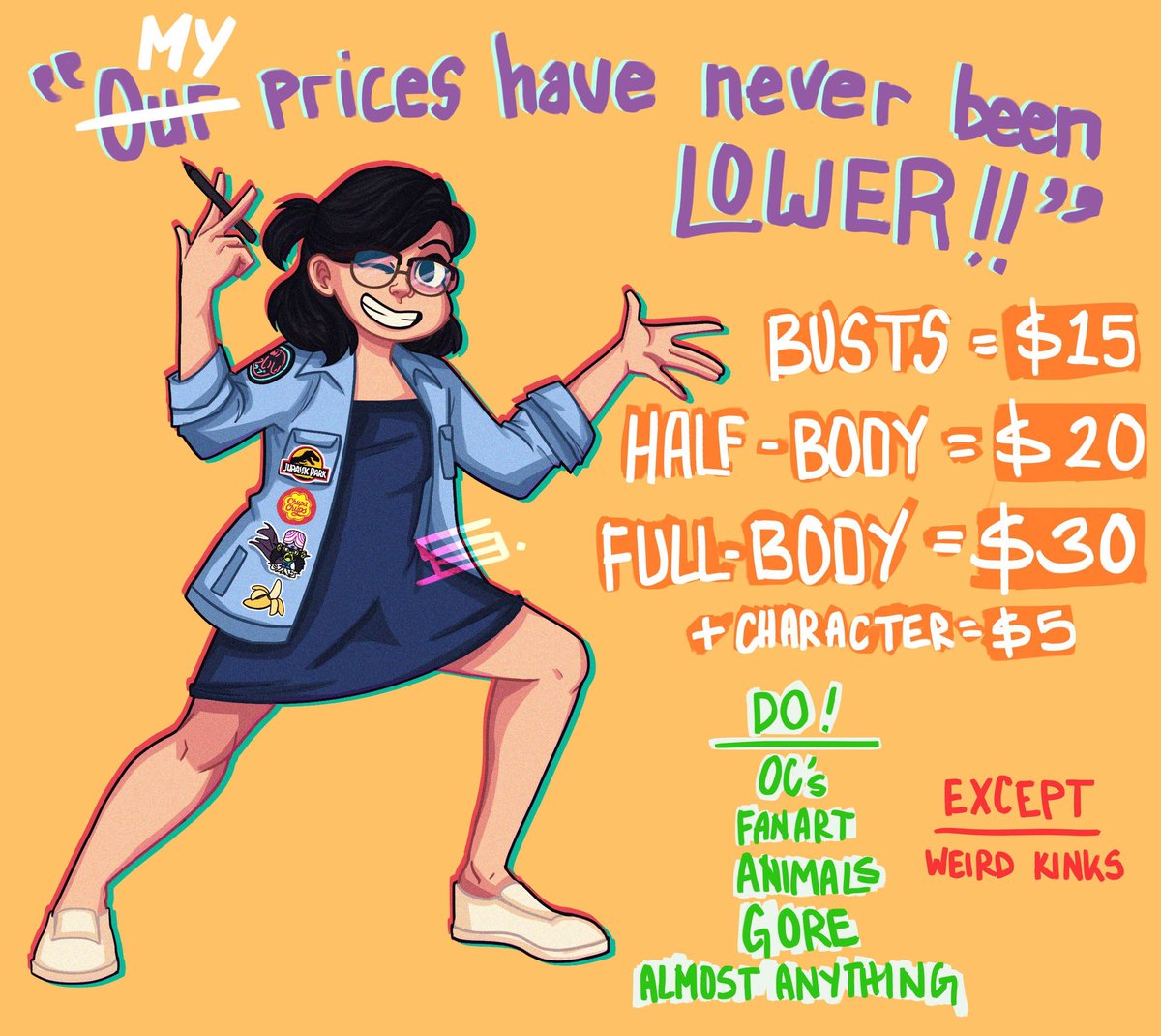 dalasrab's tweet photo. EMERGENCY COMMISSIONS! Fund goal is $500, enough to get a new mic for streaming, pay bills and to eat

please help me out in any way you can Pleading face 
fully detailed background is $30 btw
#Commission #commissionsopen #lookingtocommission https://t.co/3TG2VnkQAi