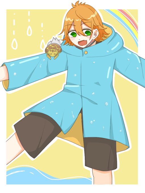 レインコートのtwitterイラスト検索結果