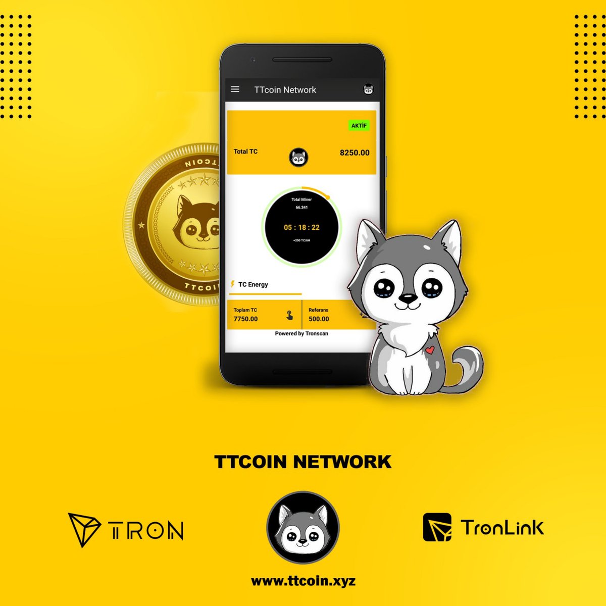 ttcoinofficial's tweet photo. The new version is live.  Download now #TTCOIN https://t.co/U124NDNsVf