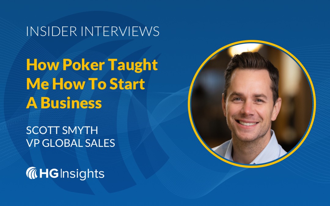 @ScottySmyth, VP Global Sales at @HGInsights_ is a man on a mission. In this edition of Insider Interviews, he reveals how the connection between poker and #PropensityModelling fuelled his passion to build a #DataInsights company. #thoughtleadership bit.ly/2UgwI6f