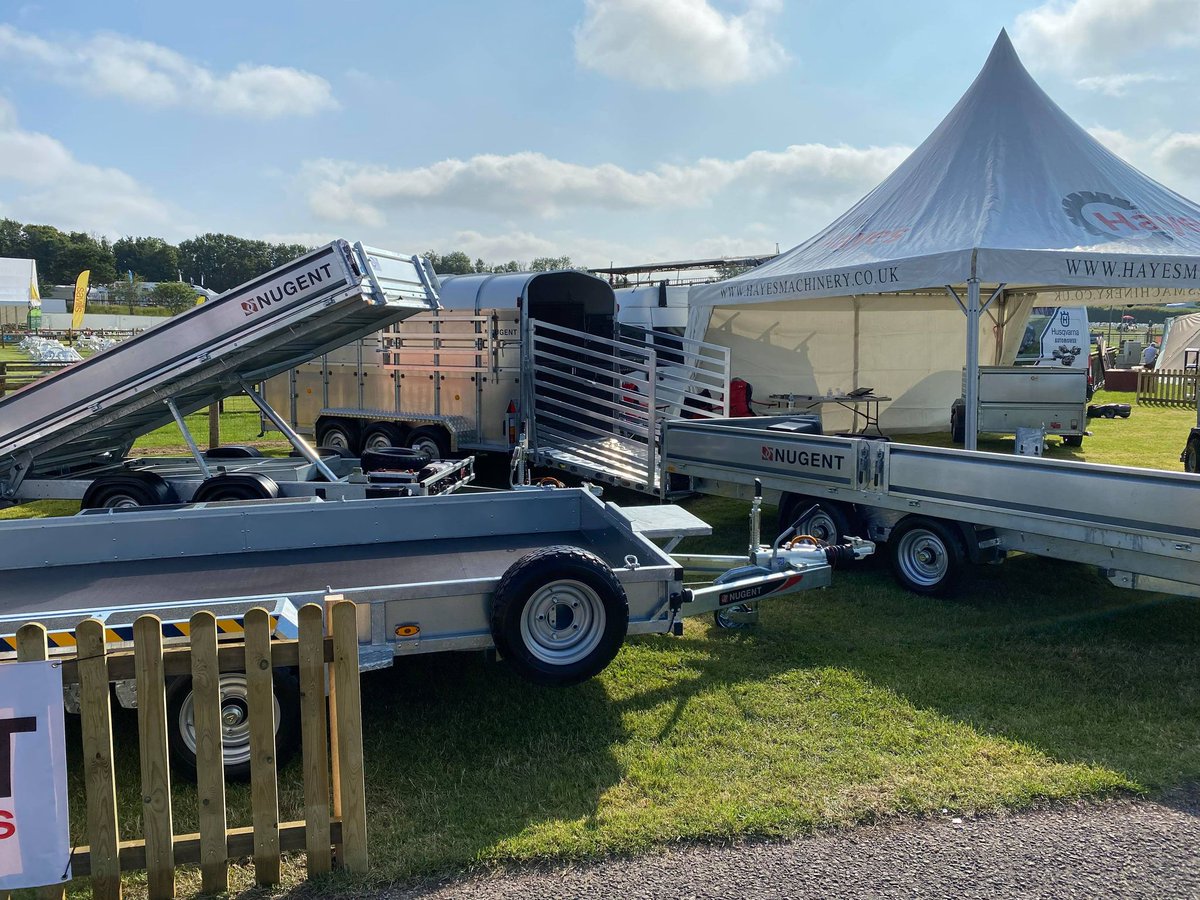 HayesGardenMach's tweet image. We are all set up for the Devon County Show this weekend. 🤩

Let us know in the comments below if you’re coming along too!
.
.
@nugenttrailers   @segwaypowersports_uk   @logicmanufacturing  @husqvarnauk 
.
#devoncounty #DCS2021