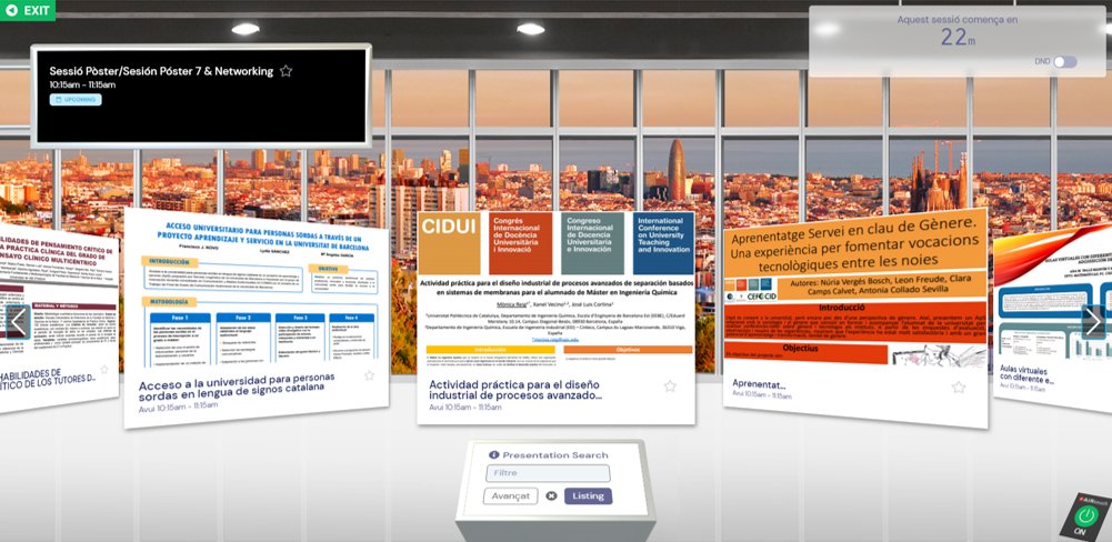 CIDUI (@cidui_congress) on Twitter photo Seguim amb la setena i darrera sessió de pòsters d’aquest #CIDUI2021! ⏰Última oportunitat per participar en la votació que determinarà els guanyadors de les millors comunicacions i que <a href="/aqucatalunya/">AQU Catalunya</a> anunciarà a l'acte de cloenda (2 de juliol, 13:15 h):
👉cidui.org/congressos-cid… Seguim amb la setena i darrera sessió de pòsters d’aquest #CIDUI2021! ⏰Última oportunitat per participar en la votació que determinarà els guanyadors de les millors comunicacions i que <a href="/aqucatalunya/">AQU Catalunya</a> anunciarà a l'acte de cloenda (2 de juliol, 13:15 h):
👉cidui.org/congressos-cid…