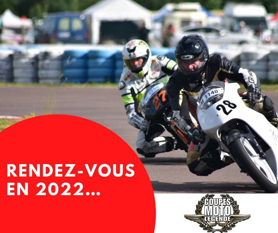 CoupesMotoLeg's tweet photo. Coupes Moto Légende ➡ rendez-vous en 2022…
C'est le cœur lourd que nous devons écrire ce post… Compte tenu du contexte sanitaire encore très incertain, les Coupes Moto Légende planifiées les 11 et 12 septembre 2021 sur le circuit de Dijon-Prenois n’auront finalement pas lieu… https://t.co/tLTu31MQsP