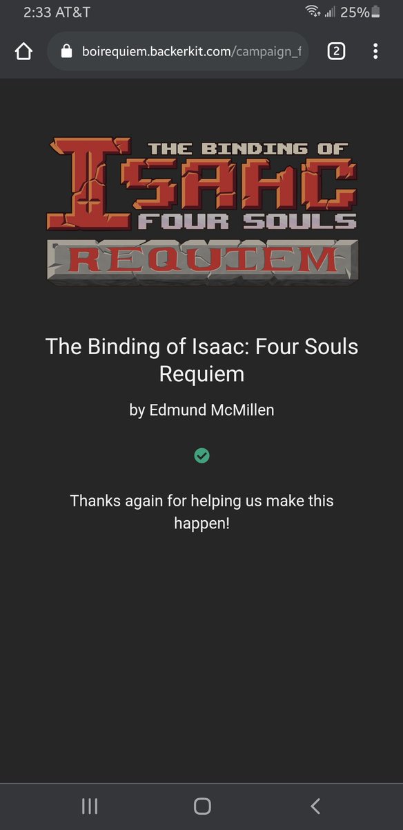 Edmund McMillen 🜏 on Twitter "Just found out that Kickstarter we did