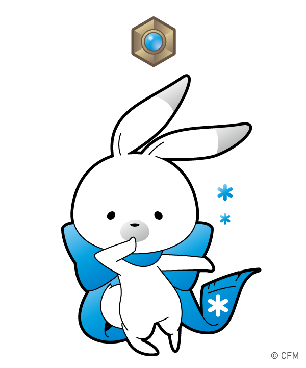 「ユキネも属性を持ってみたうさ…!
#ラビット・ユキネ #雪属性 #SSR 」|ラビット【公式】ユキネのイラスト