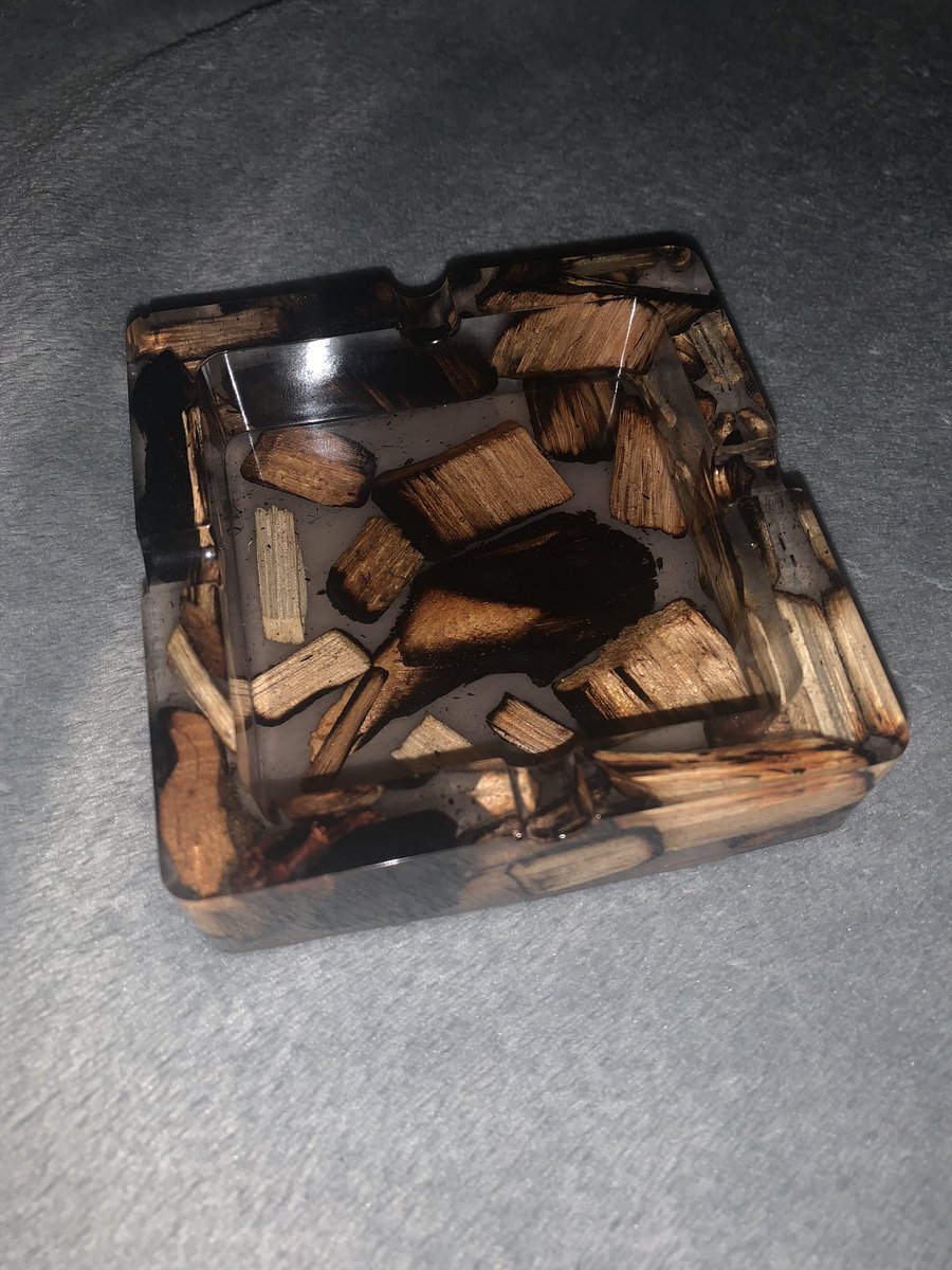 Touchedby_Me's tweet photo. Love the way this ashtray came out! A FAV!
#shopsmallbusiness #womanownedandoperated #touchedbyme #resin #ashtray #crafts #smokeraccessories https://t.co/oMr5l5Eslr
