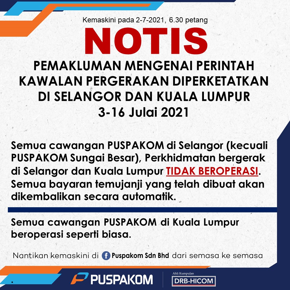 PUSPAKOM (@puspakomsdnbhd) on Twitter photo 