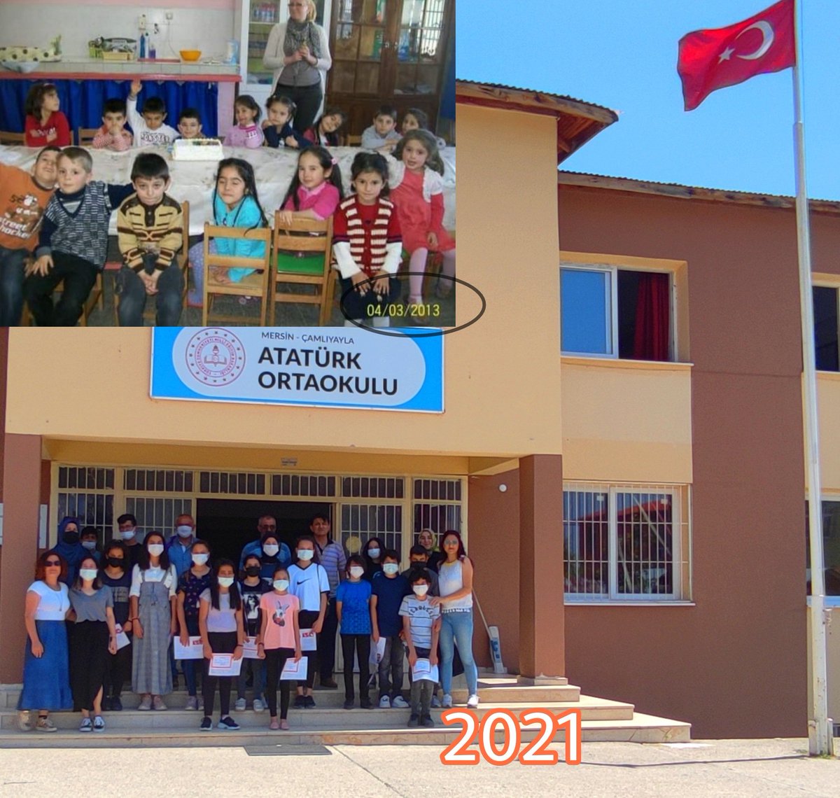 catao33's tweet photo. "Güle güle çocuklar,güle güle,
Her daim inançla bakın istikbâle,
Ruhunuzla sahip çıkın yıldızla hilâle,
Bizi de anın, arada düşürün hayâle,
Yolunuz, bahtınız açık olsun..
Güle güle çocuklar, GÜLE GÜLE.! 🥲"
#8SınıflarMezun
@tcmeb @ziyaselcuk @MersinMEM @AdemKoca46 @MikailEREN33 https://t.co/d4ZXle6y8Y
