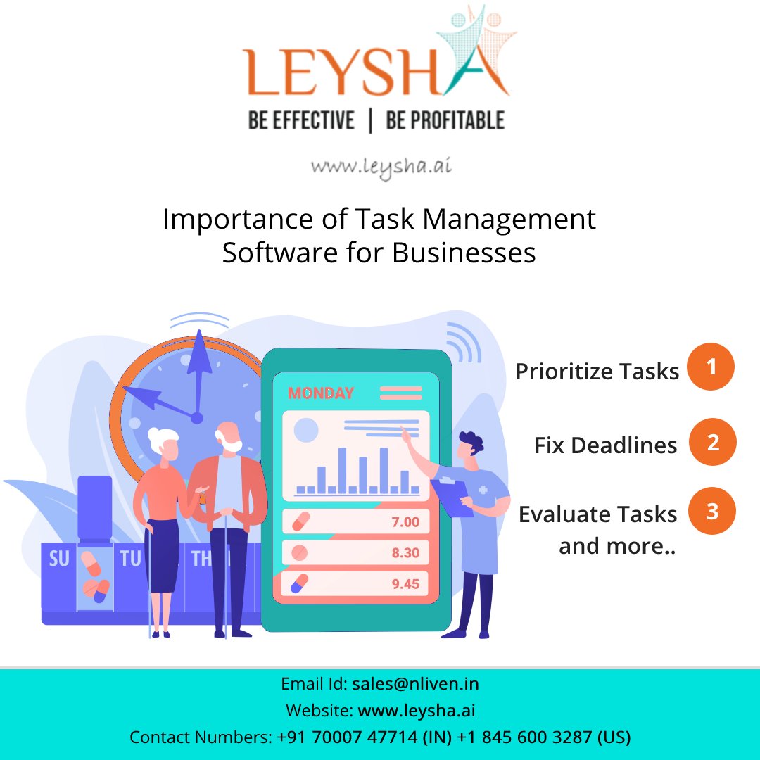 Visit leysha.ai/all-features 

Are you interested in managing your business tasks in a better way? 

#TaskManagement #TaskManagementSoftware #taskmanager #smallbusiness #smallbusinessowner #businesswoman #Businessman