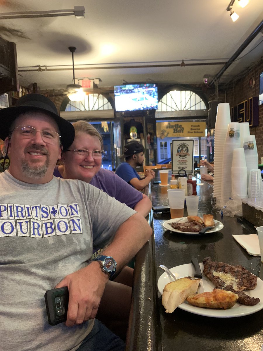 TurtleBayNOLA's tweet image. Dinner at the Bay #frenchquarter #nola #lowerd