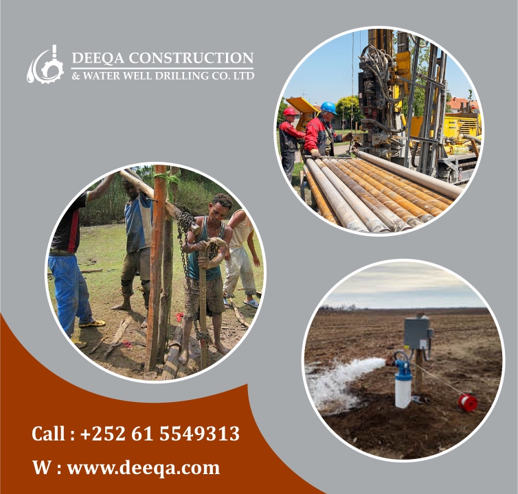 DeeqaWell's tweet photo. With the continuous support and sincere efforts put by our experienced professionals, at #Deeqa_Construction, we have been able to provide our clients the best quality #Water_Drilling_Service. 
https://t.co/iB7dkeIi08
#waterwelldrilling #construction_company_somalia  #drilling https://t.co/q3K8784He7