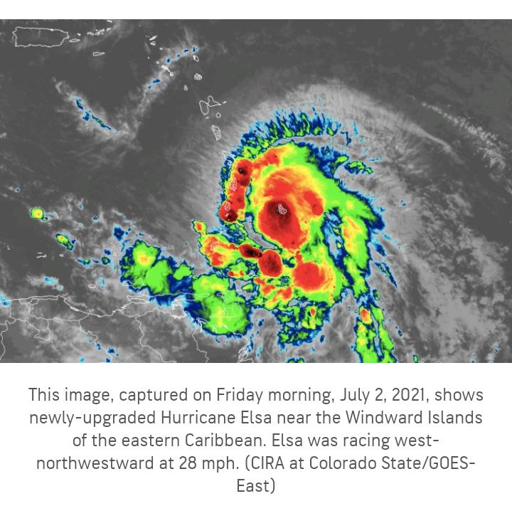 jsrsvg's tweet photo. ⚠️ A hurricane warning is in effect for St. Vincent and the Grenadines, Barbados and St. Lucia. 

The Argyle International Airport will remain closed until tomorrow July 3, 2021.

🌀 #HurricaneWarning #HurricaneElse #AirportsClosed #784 #JSR_Communications #YourWayForward https://t.co/WfZVbo4eZG