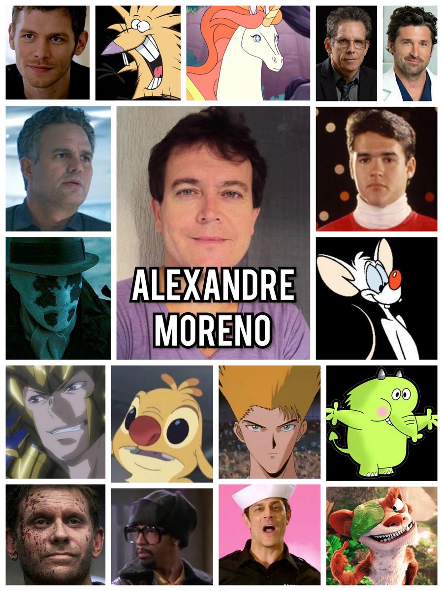 Personagens Com os Mesmos Dubladores! on X: - Vash, o Estouro da Boiada:  Alexandre Moreno  / X