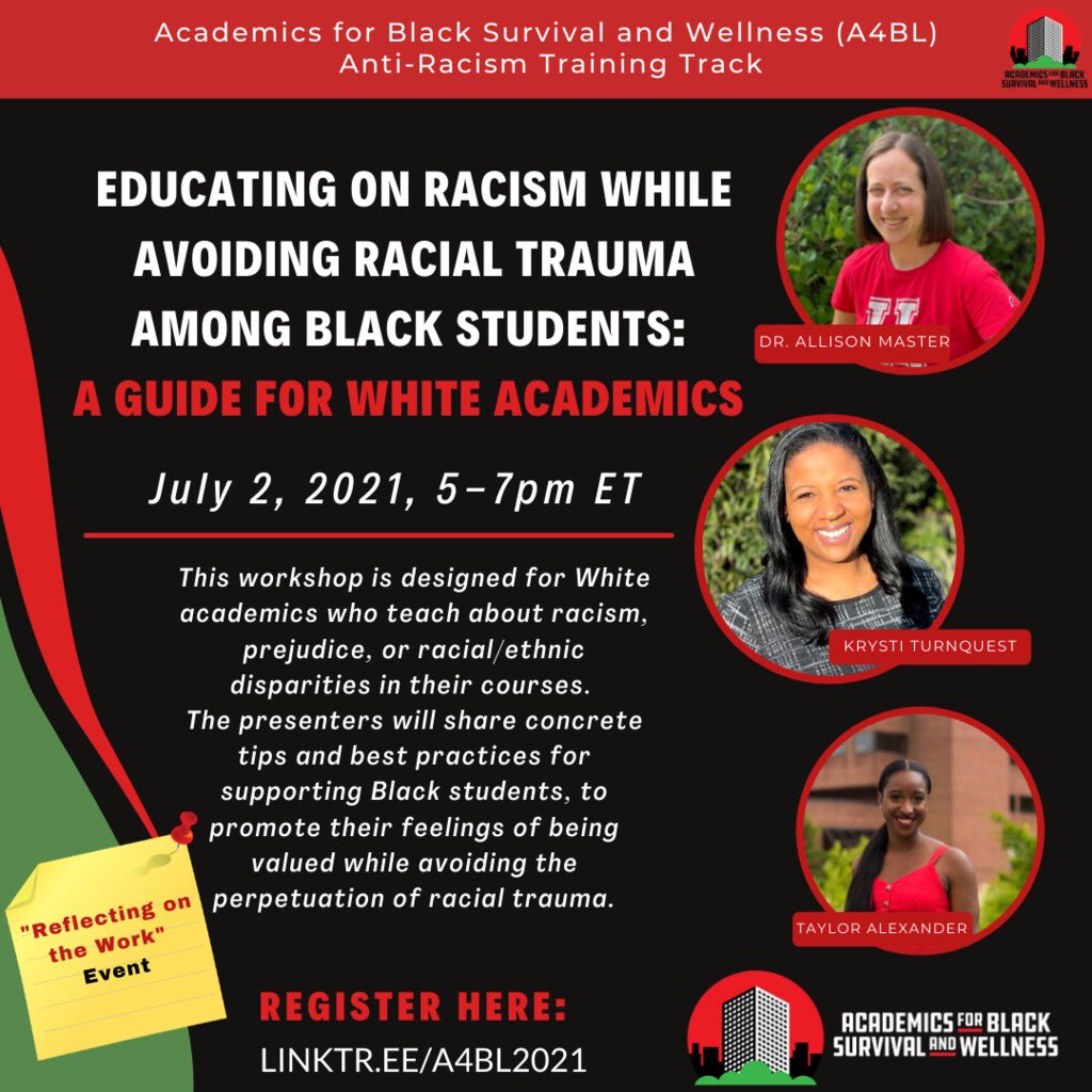 Academics for Black Lives tweet media