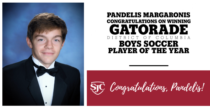 The Gatorade Player of the Year program is proud to recognize the nation’s most elite high school athletes for not only athletic excellence, but also for high standards of academic achievement and exemplary character. CONGRATULATIONS, PANDELIS!