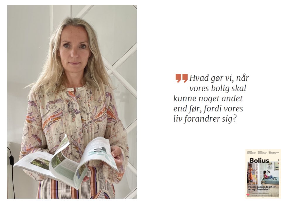 Kristine Viren (@kv_viren) on Twitter photo Så har vi nyt <a href="/Bolius/">Videncentret Bolius</a> magasin ude. Tema om den fleksible bolig - passer vores boliger til vores boligliv i dag?
76 siders gratis læsestof - læs online her: e-pages.dk/bolius/165/htm…
#boligdk #arkitektur Så har vi nyt <a href="/Bolius/">Videncentret Bolius</a> magasin ude. Tema om den fleksible bolig - passer vores boliger til vores boligliv i dag?
76 siders gratis læsestof - læs online her: e-pages.dk/bolius/165/htm…
#boligdk #arkitektur