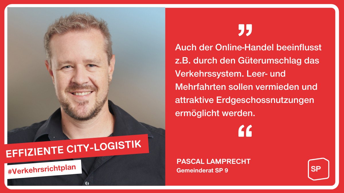 Auch der Online-Handel beeinflusst z.B. durch den Güterumschlag das Verkehrssystem. Leer- und Mehrfahrten sollen vermieden und attraktive Erdgeschossnutzungen ermöglicht werden. #CityLogistik #MicroHubs #Verkehrsrichtplan #grzh