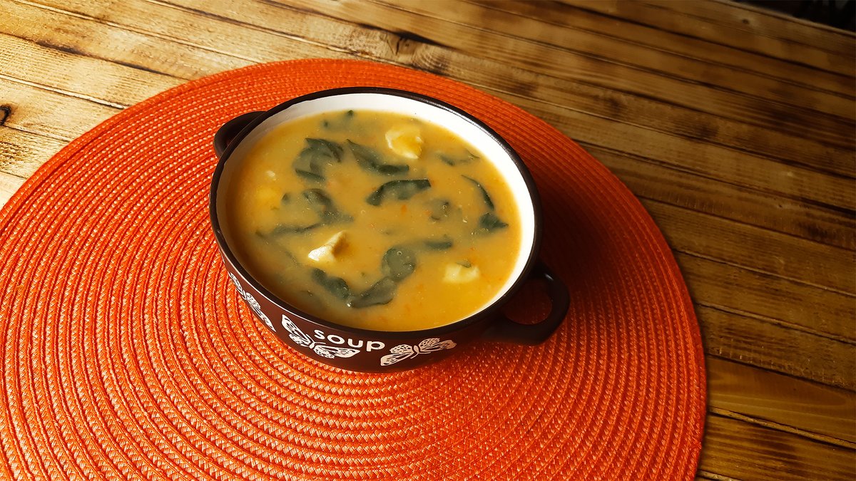 Cooking_Pulse's tweet image. This chicken spinach soup yields a creamy, comforting, bright bowl of soup that delivers everything we want when feeling a little under the weather. Try it now! 

Video recipe: youtu.be/7tHJMbKRL28

food #soup #delicious #cooking #hungry #eat