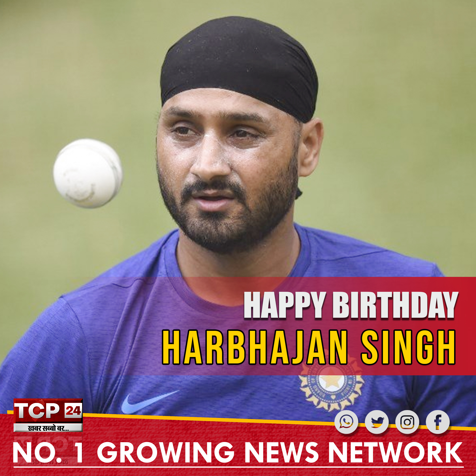 Happy Birthday Harbhajan Singh     