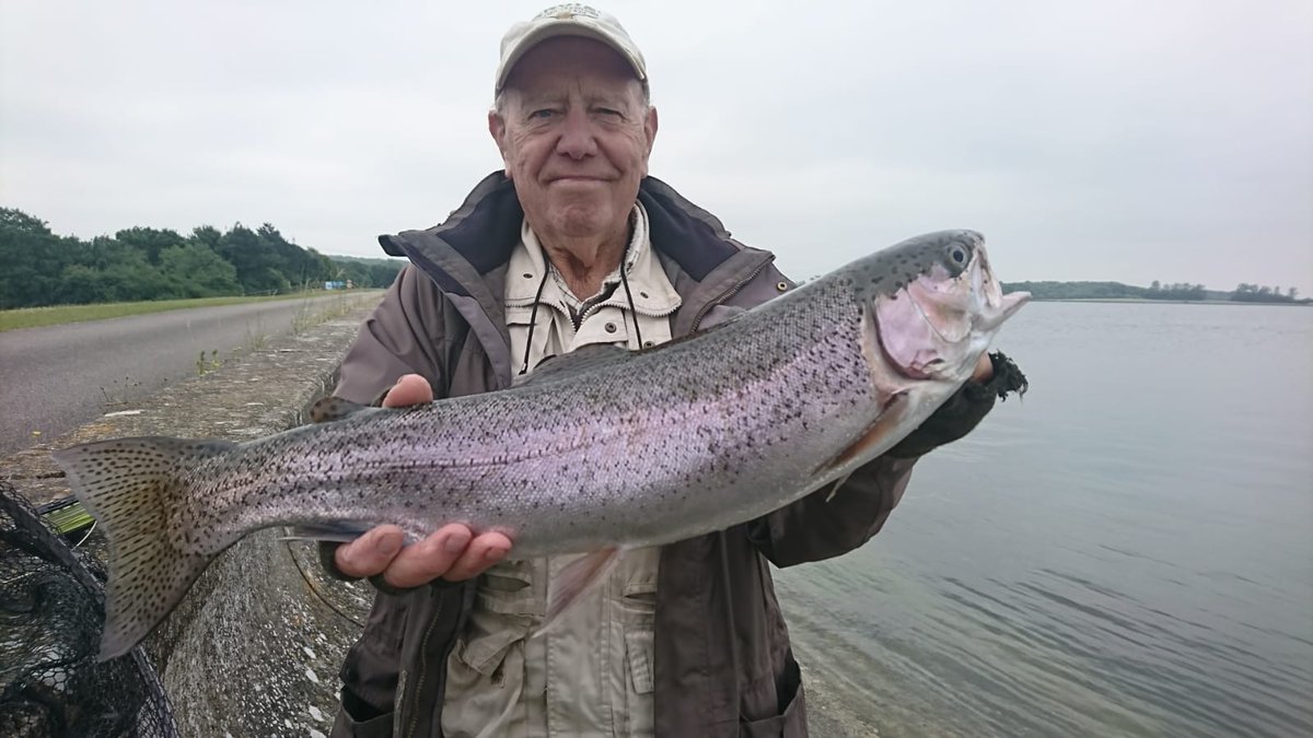 Season ticket angler John Honour with 5lb RB from F2 on buzzer