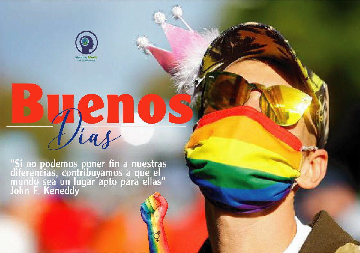 HardingMedia2's tweet photo. Buenos días ❤️ mas amor y menos discriminación #loveislove #LGBT #wearehardingmedia #twitteropen @TwitterOpen #morning https://t.co/VIkqCJSU0S