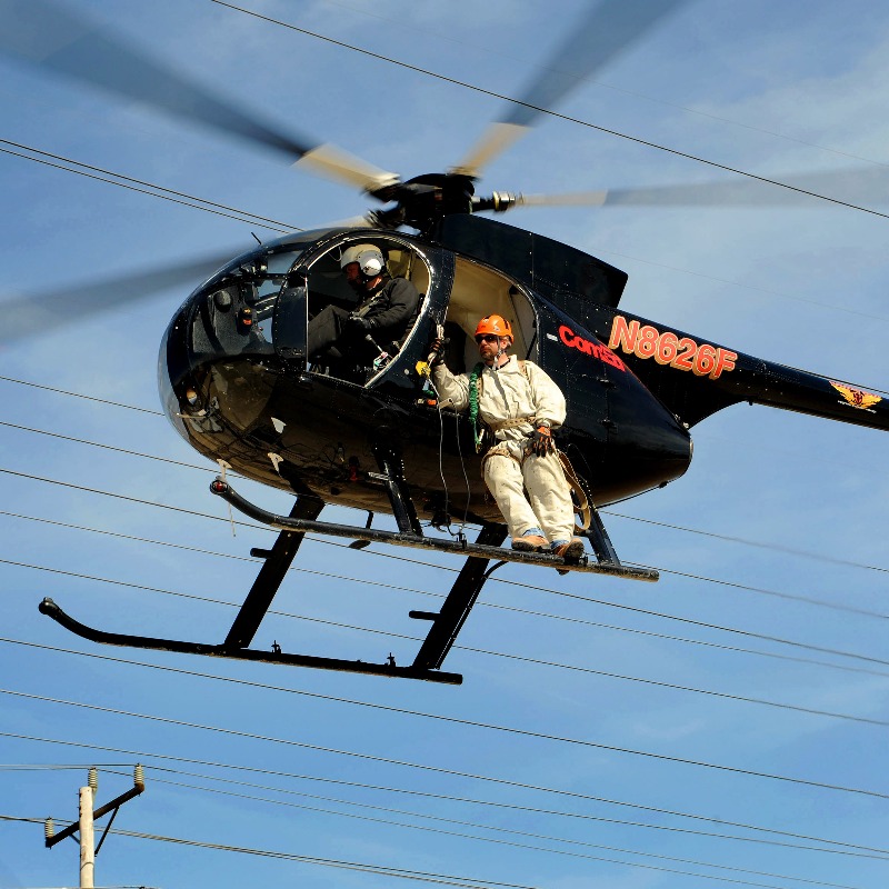 ComEd's tweet image. Not all superheroes wear capes — ours wear hard hats. Rain, snow, heat and tornadoes can’t stop our lineworkers from keeping the lights on. Thank you to those who are powering our communities! #ThankALineworker #ThankALineman #LinemanAppreciationDay