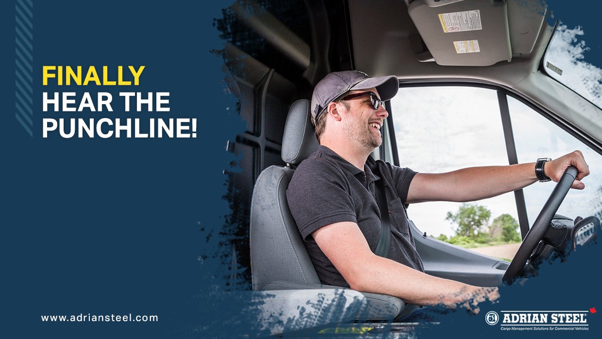 AdrianSteelCa's tweet image. The #AdrianSteelCanada Composite Partition reduces distractions by dampening noise from the cargo area into the cab while you are driving. Finally, you will be able to hear the joke punchlines on your favourite station.
adriansteel.com/products/parti…
#CompositePartition #VanPartition