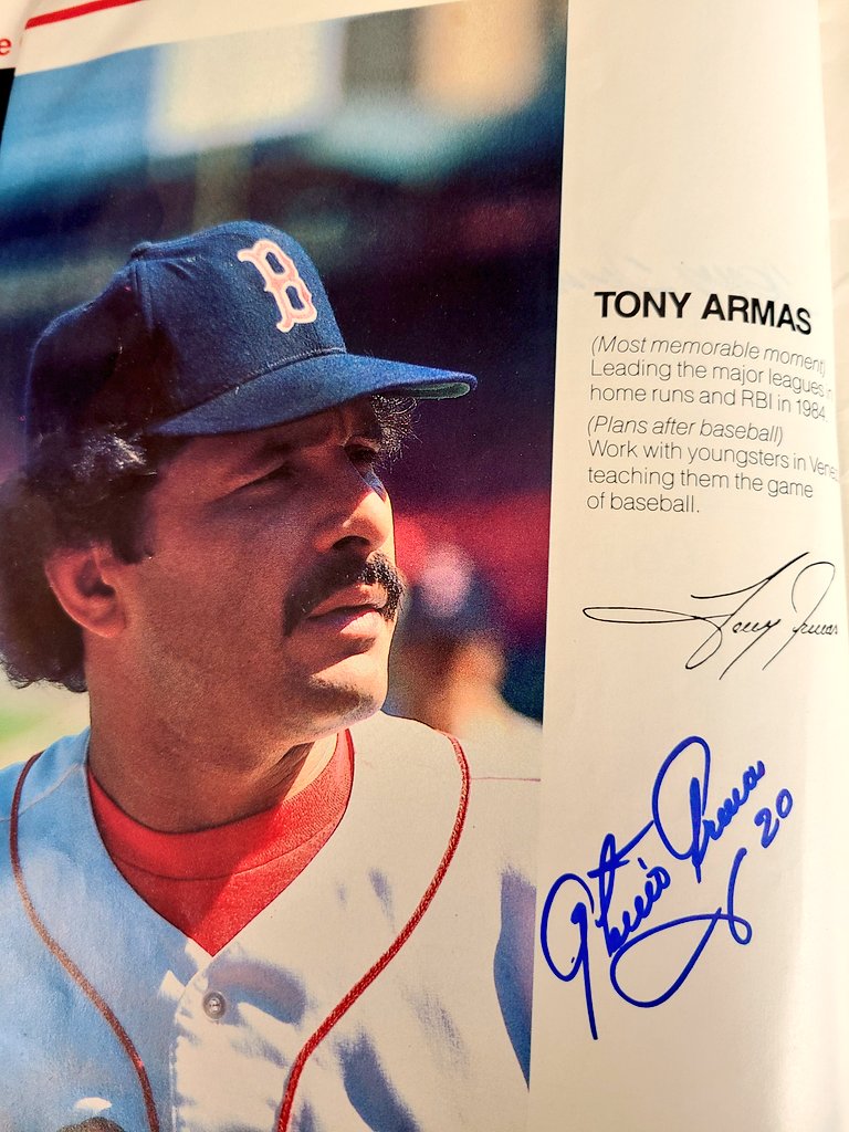 Happy birthday Tony Armas 