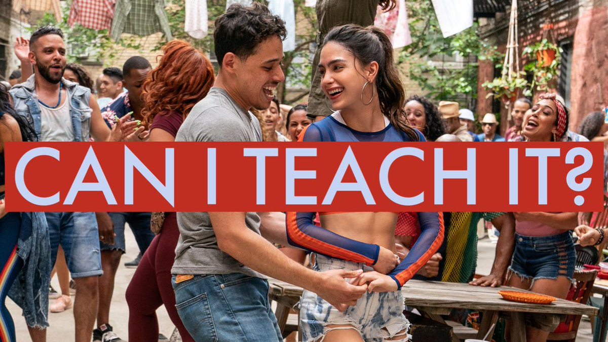Latest episode of “Can I Teach It?” is live! I discuss pairing the film adaptation of In The Heights from @Lin_Manuel and @jonmchu with work from @breakbeatpoets and @sentrock - check it out - be sure to like, RT, and subscribe! 

youtu.be/r-IVNY_hNNk