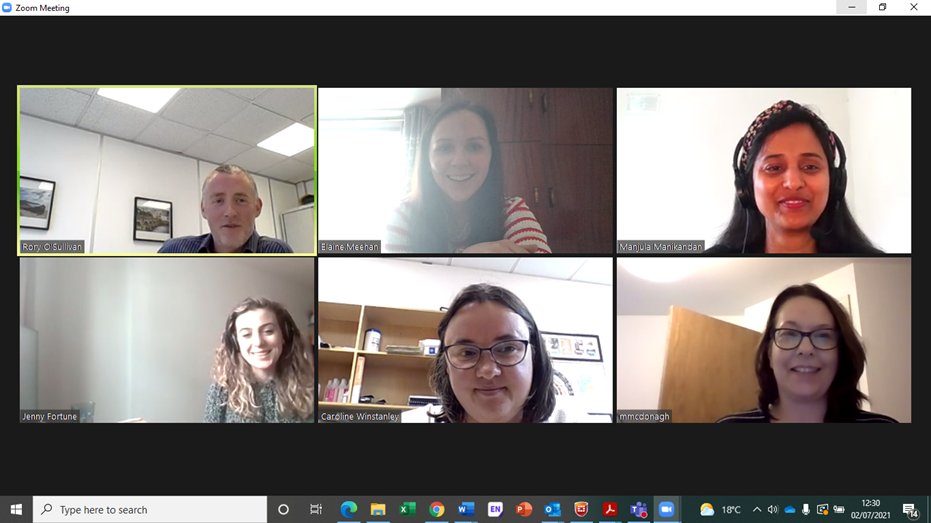 roryos76's tweet photo. Virtual meeting of researchers involved in projects and collaborations in @centralremedial. Great to get such expertise together and see such outstanding work. Look forward to more collaboration and research to come...
@elainemeehan  @jenfortune1 @Manjula_M_K_N @clwinstanley https://t.co/I5cJBYGboH