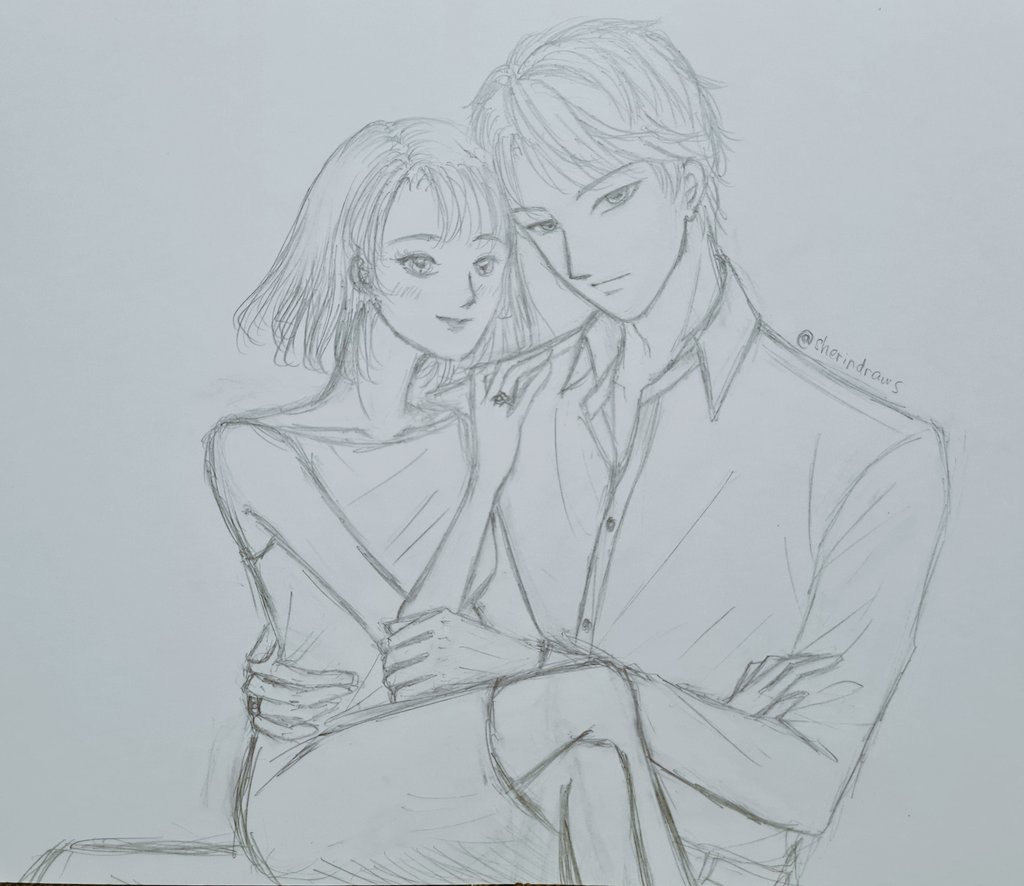 zuorinart's tweet photo. I belong to you, now and forever 🌹

#yume #sketch #VictoRin https://t.co/JtDkZ5pTk4