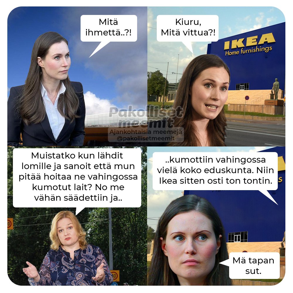 PMeemit's tweet photo. Ennustus missä mennään eduskunnan lomien jälkeen. 
🙏 #sote #eduskunta #lomillelompsis https://t.co/VKguV6ZeZT